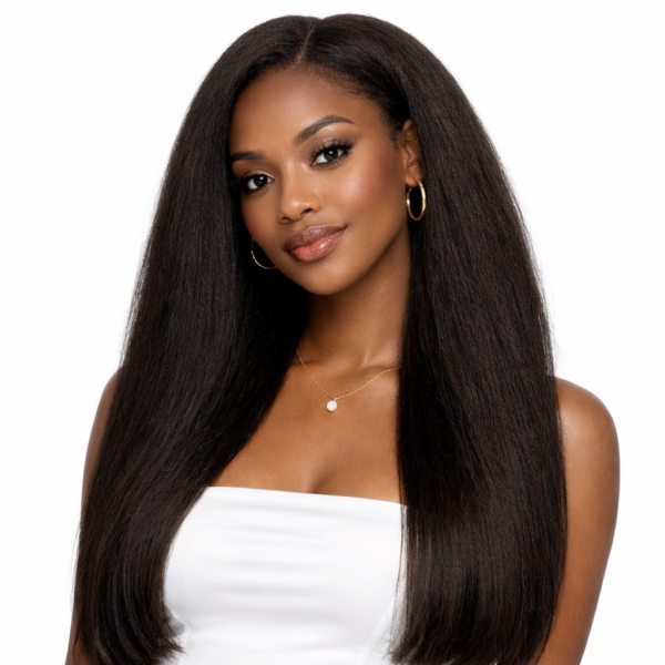 Yaki Straight Human Hair Wig